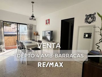 Venta Departameto 4 Ambientes Balcón Barracas