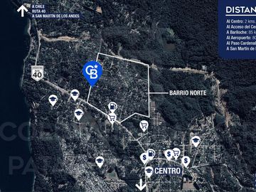 VENTA Casa 5 ambientes 157 m2 sobre lote 975 m2 en Barrio Norte Villa la Angostura