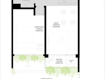 DEPARTAMENTO EN VENTA MORON SUR- 2 AMBIENTES AL POZO