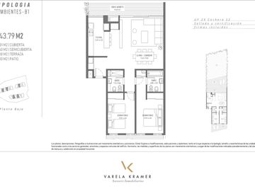 Venta/alquiler departamento  en Pilará, Pilar