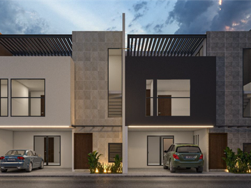 Casas en venta en ALTAMIRA Residencial, a unos metros de la Radial con 3 recámaras y Roof Garden