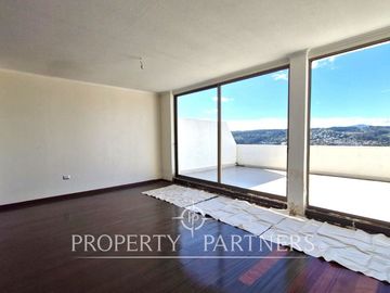 Gran departamento duplex con sala de estar en Jardín del Mar, Maravillosa vista.