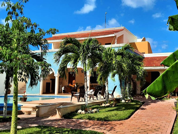 Villa frente al mar en Chuburná Puerto