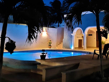 Villa frente al mar en Chuburná Puerto