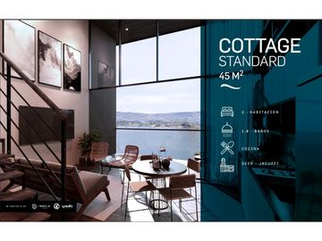 Cabañas para renta y disfrute en Guatape desde 45 mt2  hasta 85 metros
