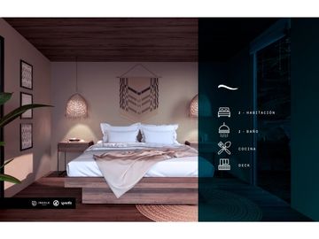 Cabañas para renta y disfrute en Guatape desde 45 mt2  hasta 85 metros