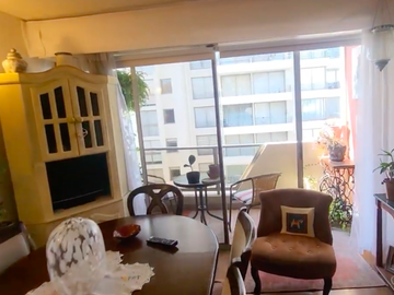 Cómodo departamento en 7 norte, gastos comunes bajos, Viña del Mar Aun.-
