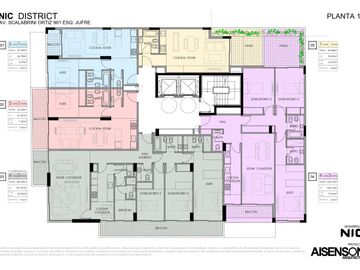 Proyecto Aisenson - Emprendimiento Nic District  - Monoambiente - Entrega septiembre 2027