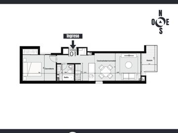 Venta/Financiación Semi Piso Un Dormitorio A Estrenar Martin