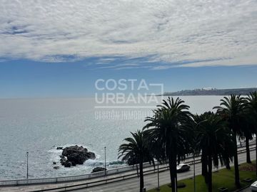 Vista al mar departamento, 1ra línea, Sheraton, Recreo, Viña del mar