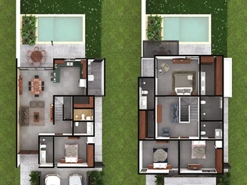 Casa en venta   Mérida Yucatán, Privada Palta 152  Cholul