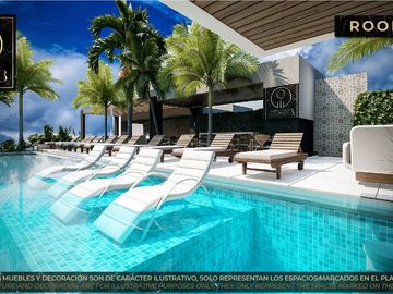 Penthouse en Zazil Ha, Solidaridad, Quintana Roo CAEN-1056-Ph
