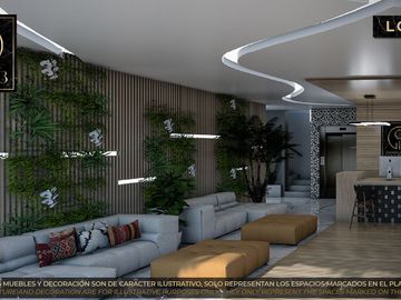 Penthouse en Zazil Ha, Solidaridad, Quintana Roo CAEN-1056-Ph