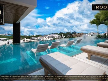 Penthouse en Zazil Ha, Solidaridad, Quintana Roo CAEN-1056-Ph