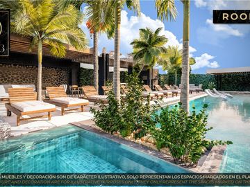 Penthouse en Zazil Ha, Solidaridad, Quintana Roo CAEN-1056-Ph