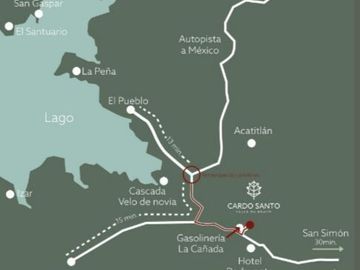 CASAS EN VENTA, CARDO SANTO VALLE DE BRAVO