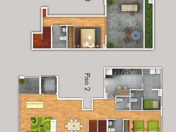 VENTA DEPARTAMENTO DUPLEX EN MIRAFLORES