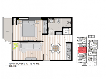 VENDO APARTAMENTO EN BELLA VISTA PROYECTO VENTU (P)