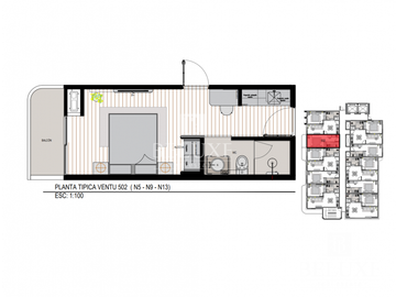 VENDO APARTAMENTO EN BELLA VISTA PROYECTO VENTU (P)
