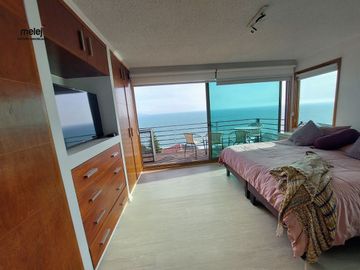Vendemos Casa con Maravillosa Vista al Mar, El Encanto, Reñaca