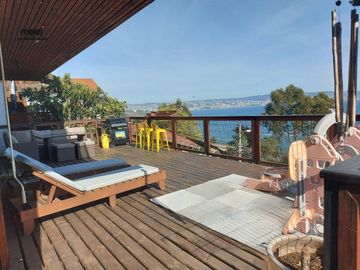 Vendemos Casa con Maravillosa Vista al Mar, El Encanto, Reñaca