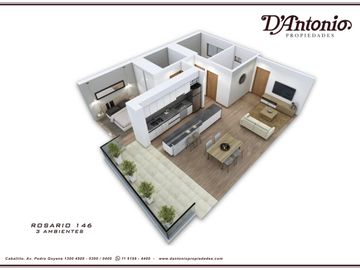 Venta- Departamento de 2 ambientes a estrenar - Caballito