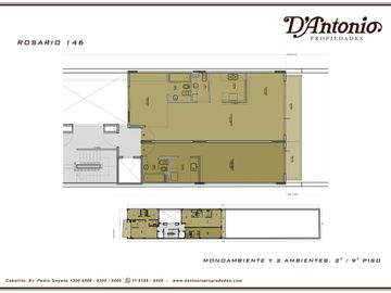 Venta- Departamento de 2 ambientes a estrenar - Caballito