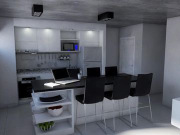 Departamento 2 ambientes en  Ituzaingo Norte