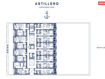 Departamento tipo loft 2 ambientes - San Telmo