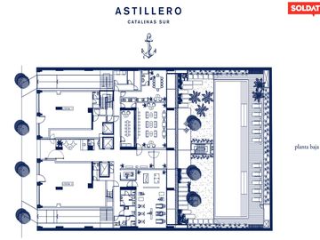 Departamento tipo loft 2 ambientes - San Telmo