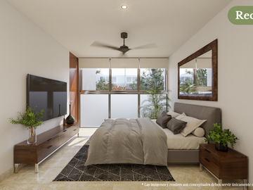 Departamento en venta entrega inmediata con amenidades en Xcanatún
