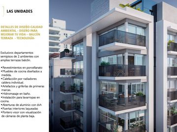 VENTA departamentos semipisos La PerlaMar del Plata 2 ambientes