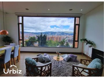 Venta de Apartamento de 225m con vista panoramica del norte de Bogota