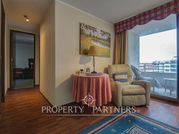 Acogedor departamento cercano a plaza las Lilas en barrio tranquilo de Providencia
