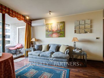 Acogedor departamento cercano a plaza las Lilas en barrio tranquilo de Providencia