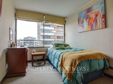 Acogedor departamento cercano a plaza las Lilas en barrio tranquilo de Providencia