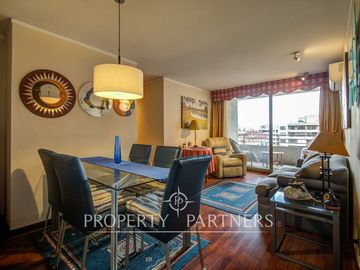 Acogedor departamento cercano a plaza las Lilas en barrio tranquilo de Providencia