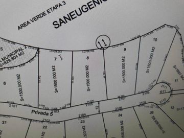 Increíbles Terrenos de 1500 m² En venta San Eugenio