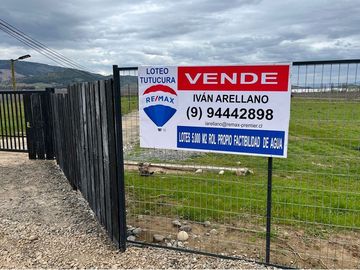 Se vende 14 sitios en loteo Tutucura. PENCAHUE