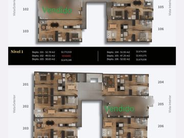 DEPARTAMENTO EN PREVENTA 2 REC C/ PEDRO MORENO - COLONIA GUERRERO - CUAUHTEMOC