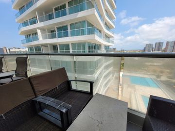 Vendo Arriendo Amoblado, Apartamento Divino Puerto Colombia, 69m2