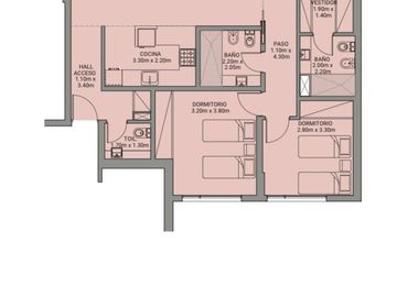 Venta Departamento 3 dorm c/Balcon.  y terraza -Ant. Argentina al 300 ,EDIFICIO ALMA BARDA , Neuquen