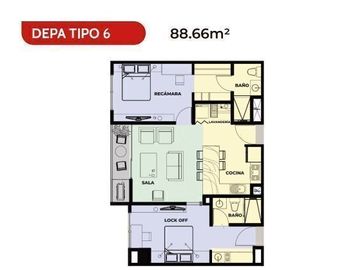 DEPARTAMENTO VENTA BARRIO VERGEL, 100 m2, CENTRO DE MONTERREY