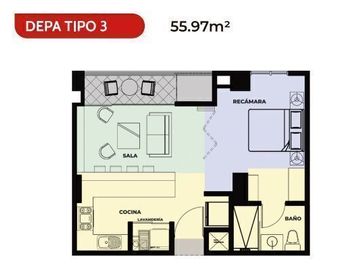 DEPARTAMENTO VENTA BARRIO VERGEL, 100 m2, CENTRO DE MONTERREY