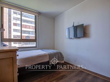 Departamento en venta, a pasos de plaza Ambrosio del Río, Providencia