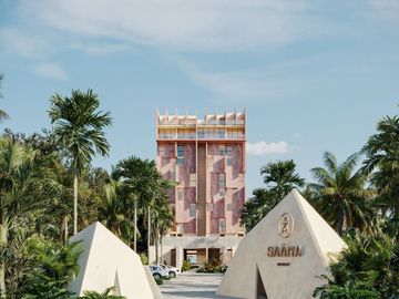 Departamento en Venta en Telchac Puerto, Saama (Mod: Aqua)