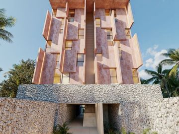 Departamento en Venta en Telchac Puerto, Saama (Mod: Aqua)