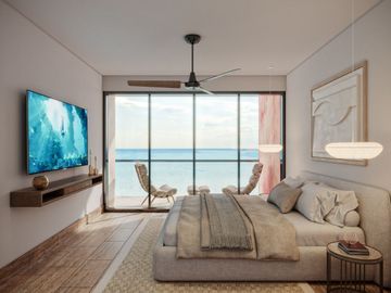 Departamento en Venta en Telchac Puerto, Saama (Mod: Aqua)