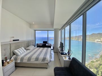 VENTA APARTAMENTO RODADERO SUR SANTA MARTA CON PLAYA