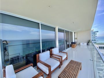 VENTA APARTAMENTO RODADERO SUR SANTA MARTA CON PLAYA